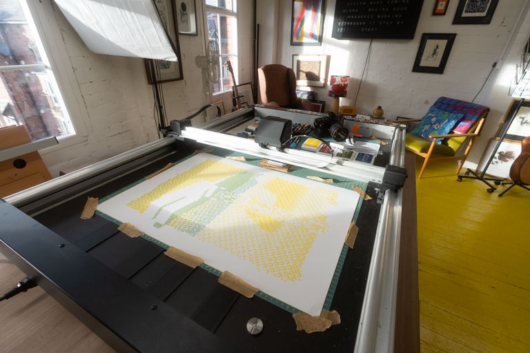 Artwork from project Rubber Stamping Machine